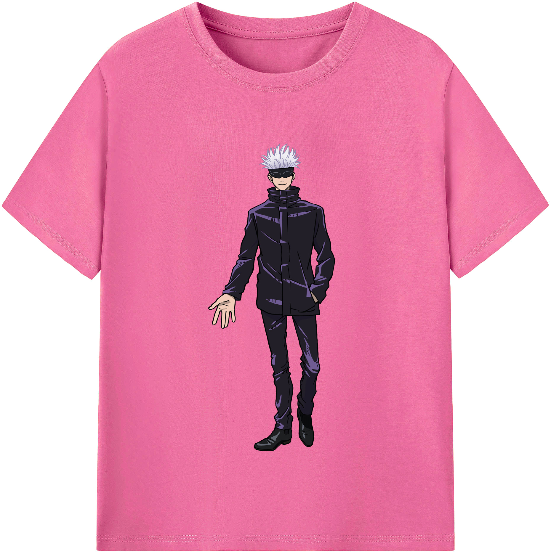 （画像用） 呪術廻戦 Jujutsu Kaisen レディースカジュアルプリントTシャツ（綿100％）
